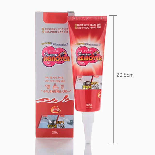 Красный 120g Grams Deep Cleaning Household Mildew Repellent Gel Brick Pool Floor Crack Cleaning Tool Portable Mildew Household Cleaner - Цвет: Красный
