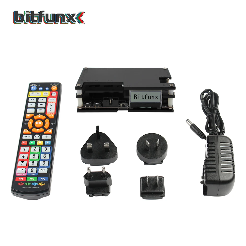 Bitfunx OSSC HDMI конвертер адаптер Комплект для ретро игровых консолей PS2/SEGA/Saturn/nintendo 64/PC Engine/playstation 2