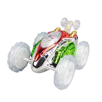 

Electric Stunt Remote Control Four-Way Dump Truck Light Children's Educational Toy Car