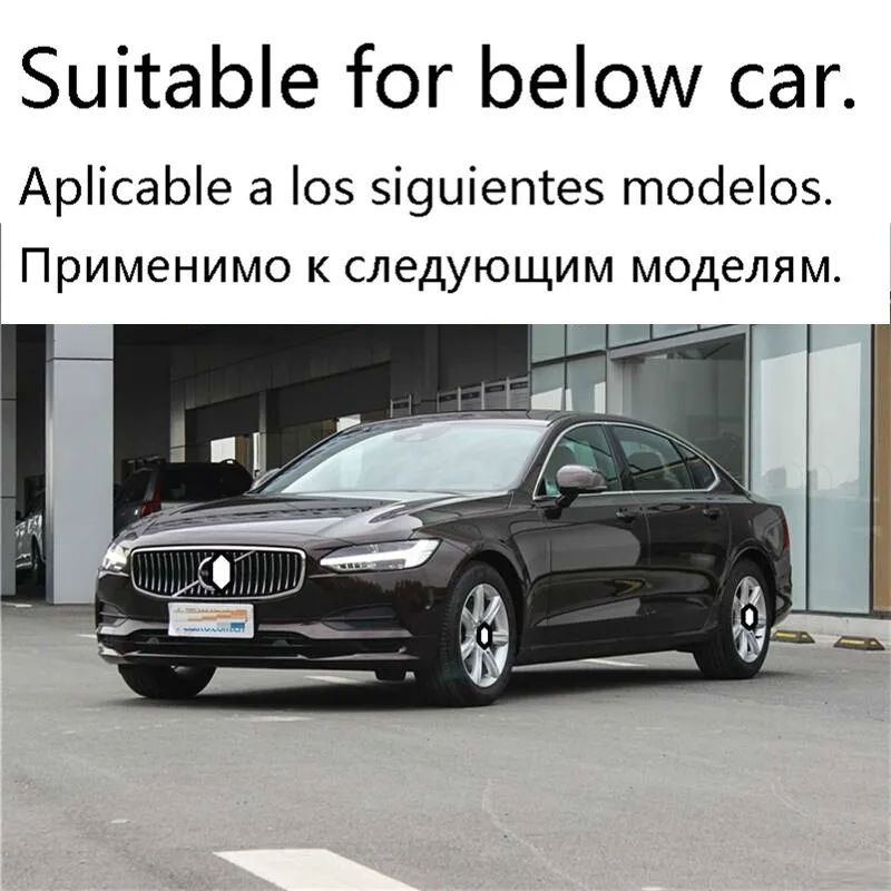 Автомобильная декоративная Модифицированная ручка переключения скоростей, ручной тормоз, рулевое колесо, интерьерная наклейка, Полоска, отделка, аксессуары, запчасти 18 19 для Volvo S90L