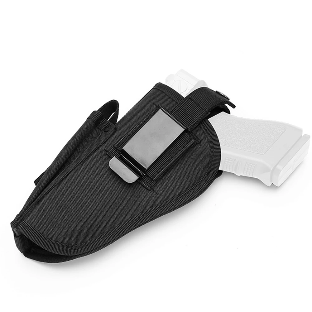 Left Right Hand Gun Holster Bag Case For Golck Beretta Sig Hk Usp Concealed Holster Belt Metal Clip Adjustble Universal Holsters