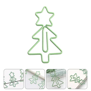 

1 Box Tree Shaped Clip Creative Bookmark for Man Office Woman
