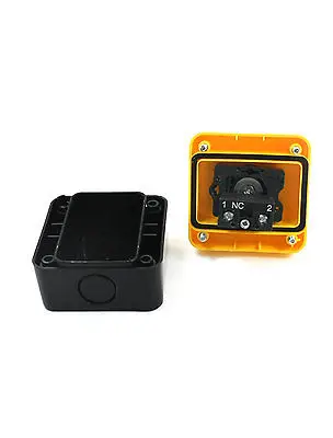 Ui 660V Ith 10A SPST красный гриб головной аварийный стоп кнопочный переключатель