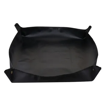 

Transplanting Tarp Repotting Mat Foldable Portable Waterproof Cloth Indoor Plant Potting Reusable Garden Square Balcony Home