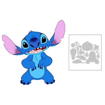 

2020 New Lilo and Stitch DIY Animation Character Animal Koala Embossing Metal Cutting Dies For Scrapbooking Card Making no stamp