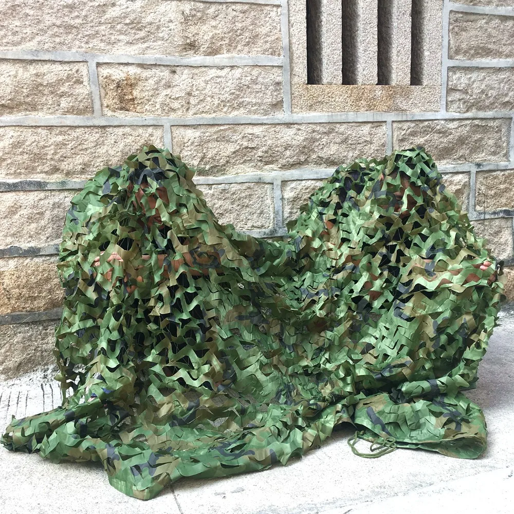 LOOGU Reinforced Military Camo Netting Army Camouflage Nets Sand White Blue Black Garden Shade Concealment Mesh Hiding Awnings