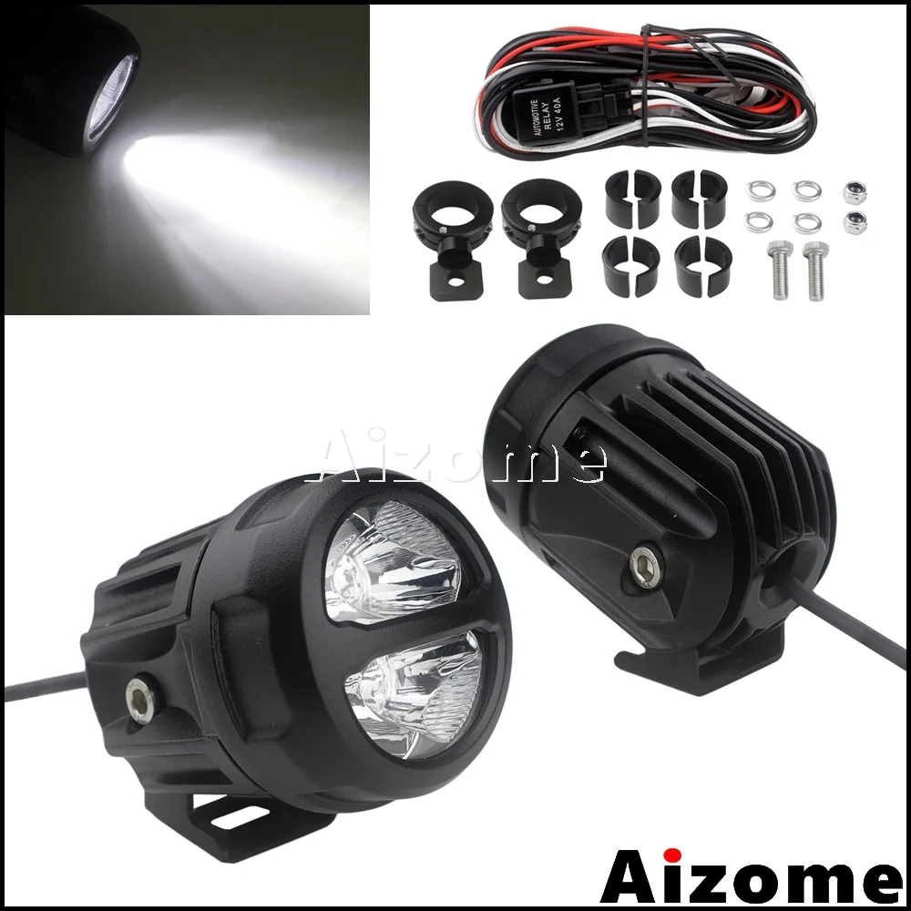 Мотоциклетные 1-1/4 &quotрегулируемые светодиодные вспомогательные Противотуманные