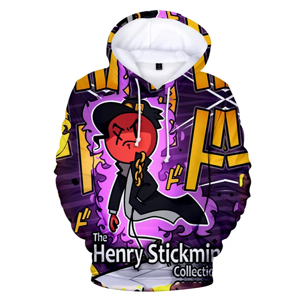 

Men Women Unisex Cool 3D Sweatshirts Men Women Kids Kpop 3D Hoodie Pullovers Fashion Print The Henry Stickmin Collection Pullove