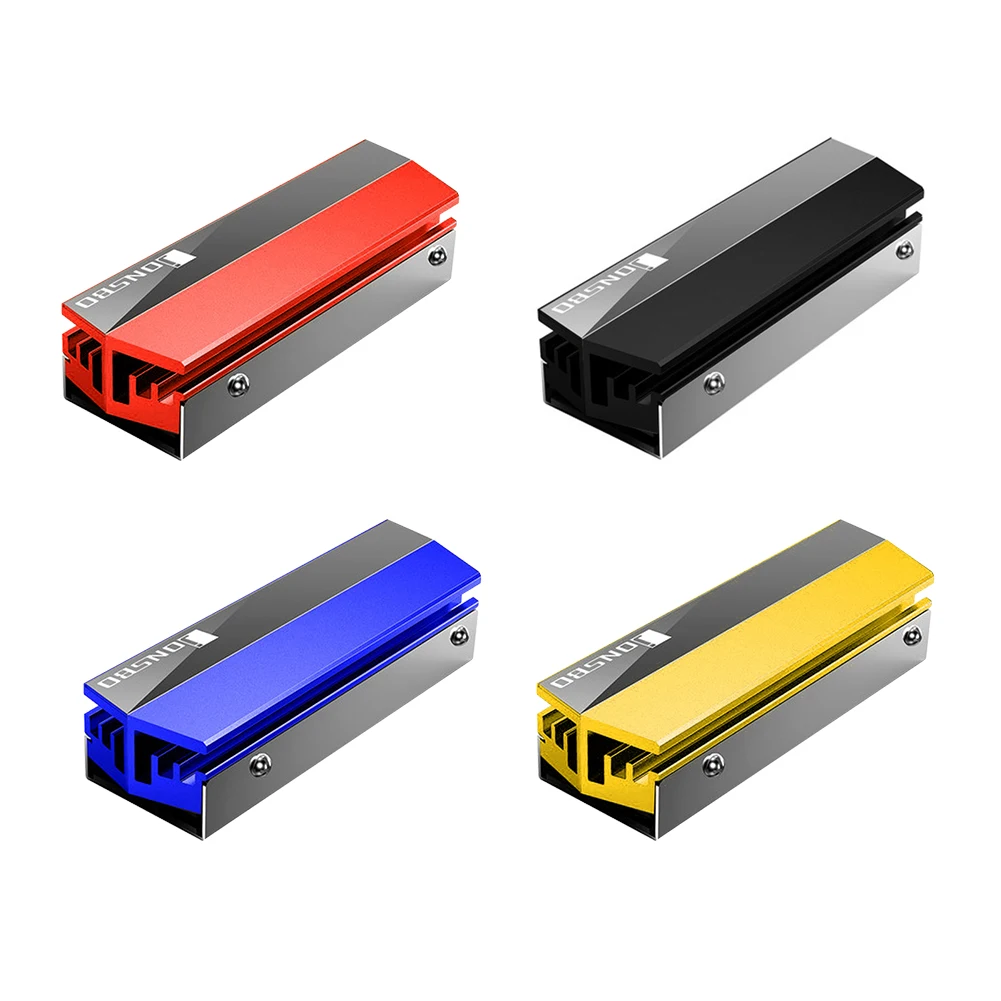 Jonsbo M.2 радиатор SSD из алюминиевого сплава NGFF 2280 NVMe твердотельный охладитель для