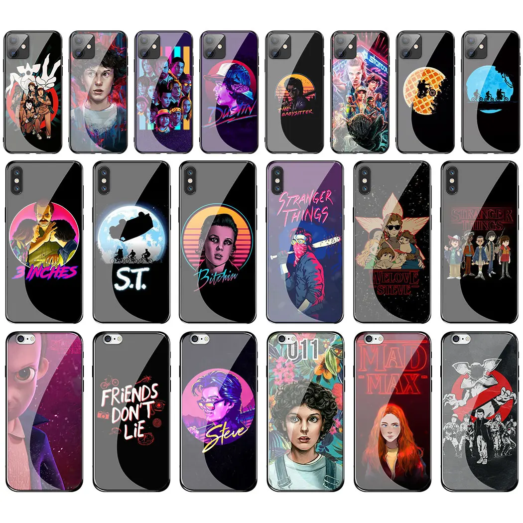 Чехол из закаленного стекла для Apple iPhone 11 Pro XS Max XR X 8 7 6S Plus 5S SE|Бамперы| |