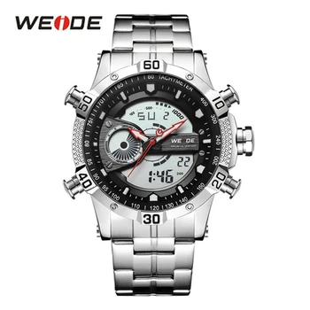 

WEIDE Men Sports Watch Luxury Brand automatic Date Chronograph Alarm Quartz Man Wristwatches Relogio Masculino male Clock