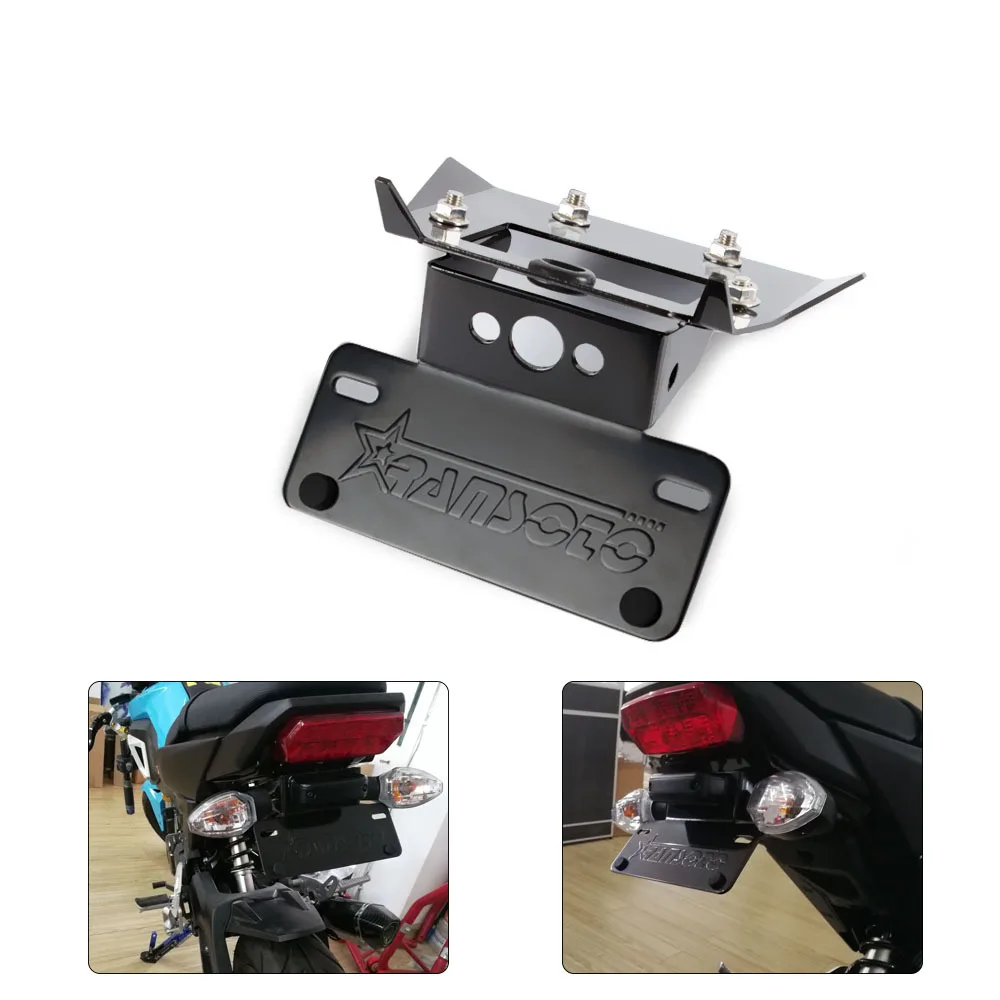 Применимо к Honda MSX125 2017 2018 2019 мотоцикл модифицированных частей Номерного Знака