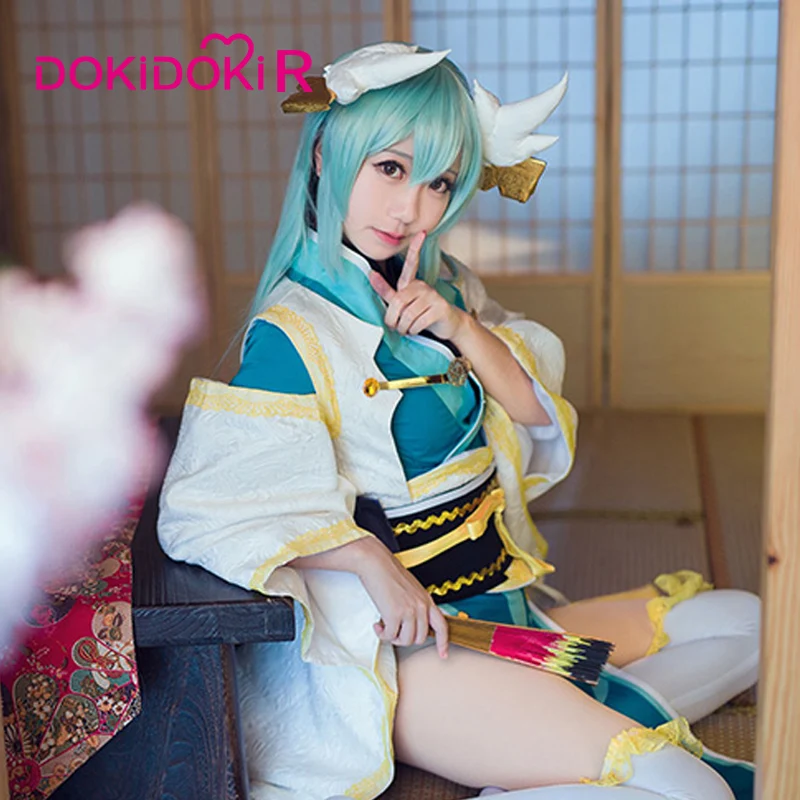 DokiDoki-R игра Fate Косплей Fate/большой заказ Kiyohime сцена 2 костюм женское платье Костюм |