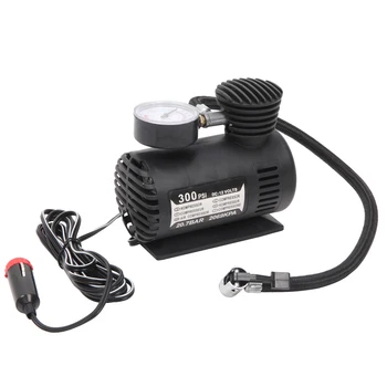

12V 300Psi Mini Air Compressor Portable for Camping Travel Car Bicycle Tires HYD88