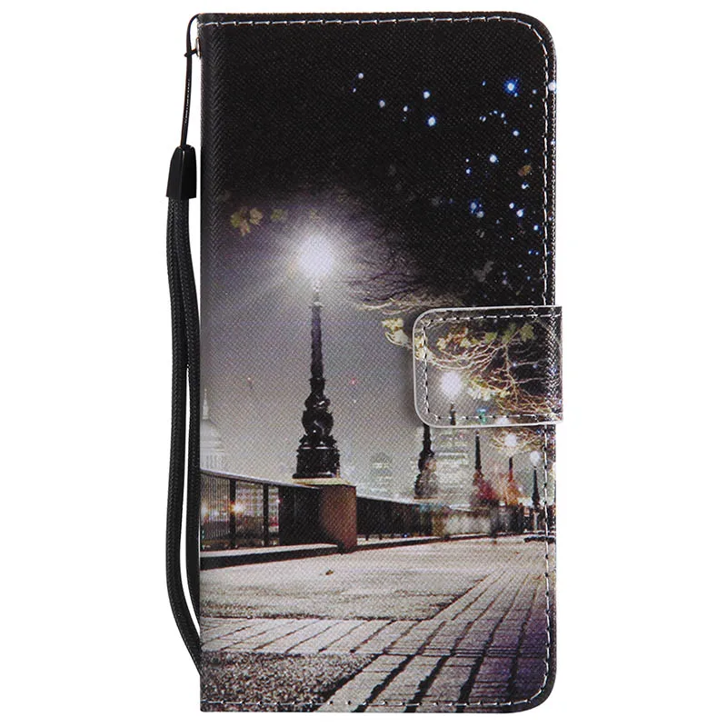 Cityscape Mate 10 Lite чехол для huawei P30 P20 Pro P10 P8 P9 Lite P Smart цветной флип-кошелек из искусственной кожи, чехол для телефона Fundas - Цвет: Cityscape
