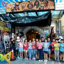 Изысканный 4x6x3,4 mH надувной дом с привидениями для украшения Хэллоуина/Гигантский дом с привидениями надувные игрушки для продажи