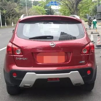 

AITWATT Car Black White Color Spoiler ABS Plastic Rear Trunk Boot Wing Spoiler Car Styling 1Pcs For Nissan Qashqai 2006-2015