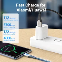 Vention kabel USB typu C do Huawei P40 3A szybkie ładowanie USB ładowarka USB C data przewód do Xiaomi Redmi note 8 kabel typu C Cabo 2