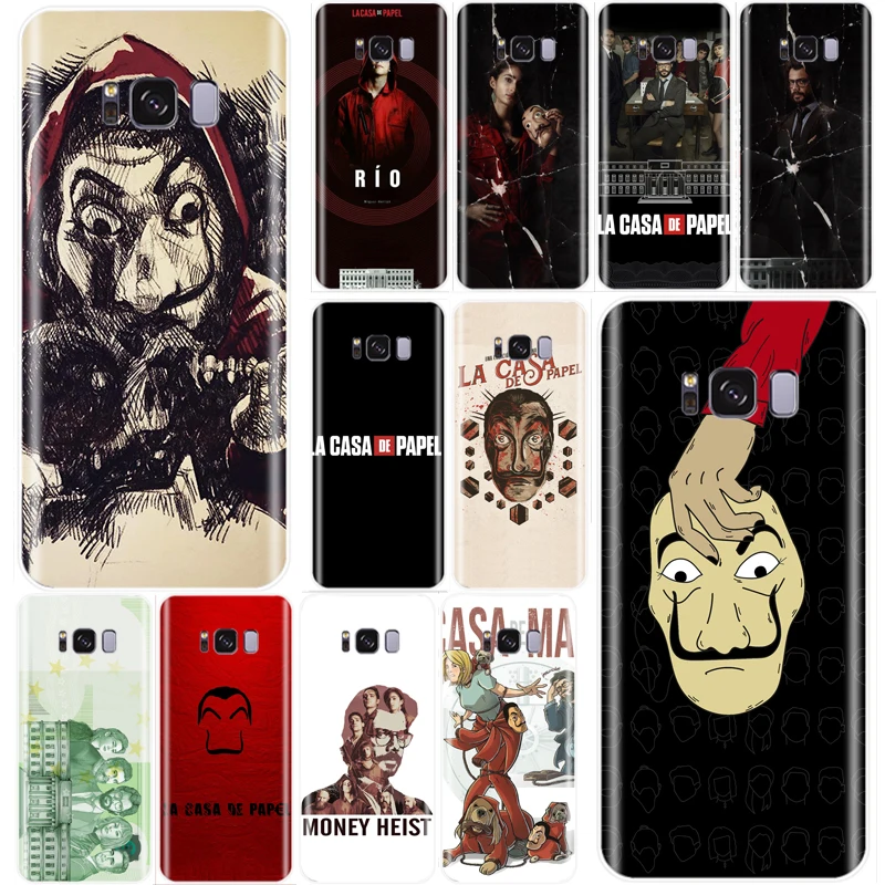

TV The Paper House Money Heist Soft Silicone TPU Phone Case For Samsung Galaxy NOTE 8 9 S7EDGE S6 S7 S8 S9 S10 PLUS S10lite