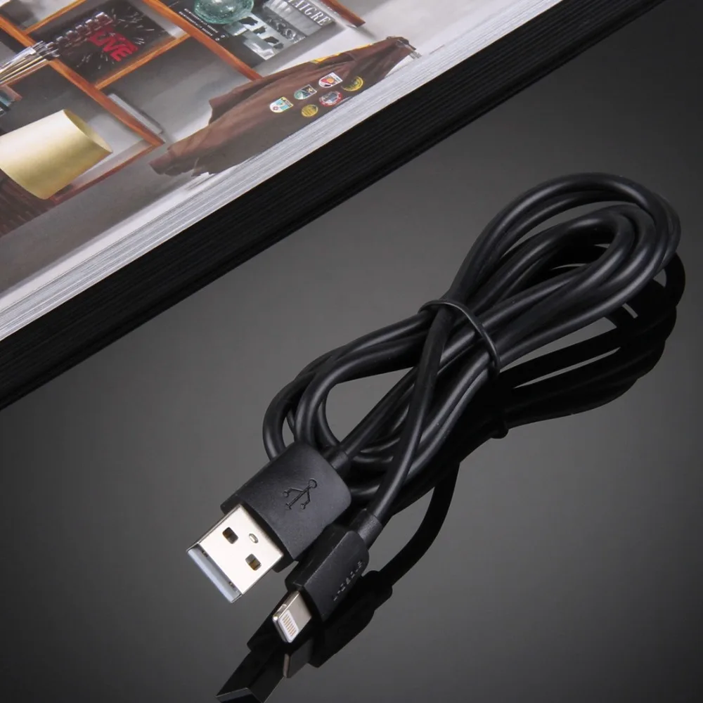 HAWEEL 1 м высокоскоростной 35 ядер 8-контактный usb-кабель для зарядки для iPhone XR/iPhone XS MAX/iPhone X и XS/iPhone 8 и 8 Plus