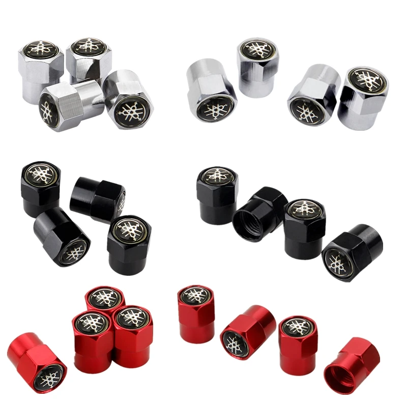 Колпачки клапанов мотоциклетных шин для Yamaha R1 R3 R25 Mt 09 Mt07 Fazer Fz6 Xj6 R15 TMAX YS125 XTZ125 IB E8 Rxv