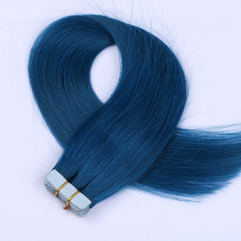 blue tape hair