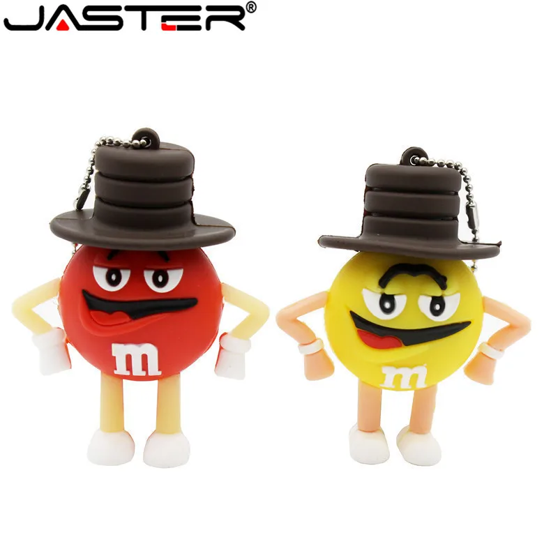 Флеш диск usb 2 0 с мультипликационным принтом JASTER 4 ГБ 8 16 32 64 ГБ|USB флэш-накопители| |