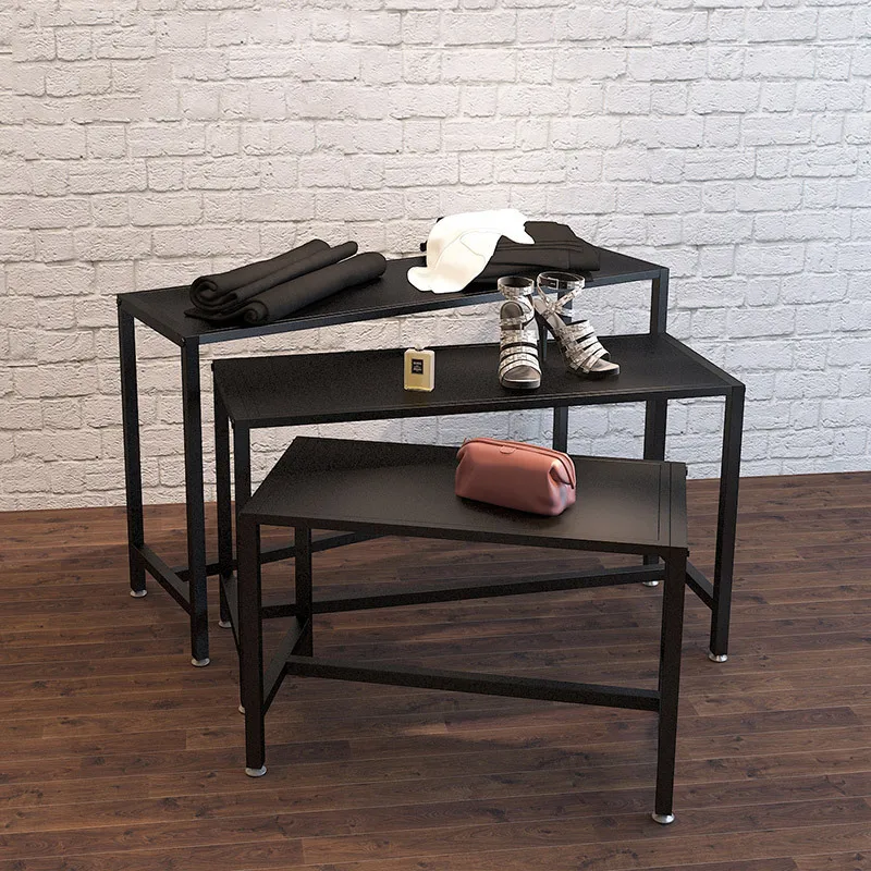 

Northern European-Style Iron Art Display Stand Clothing Store Clothes Shoes Showing Stand Men's WOMEN'S Clothing Store Floor-typ