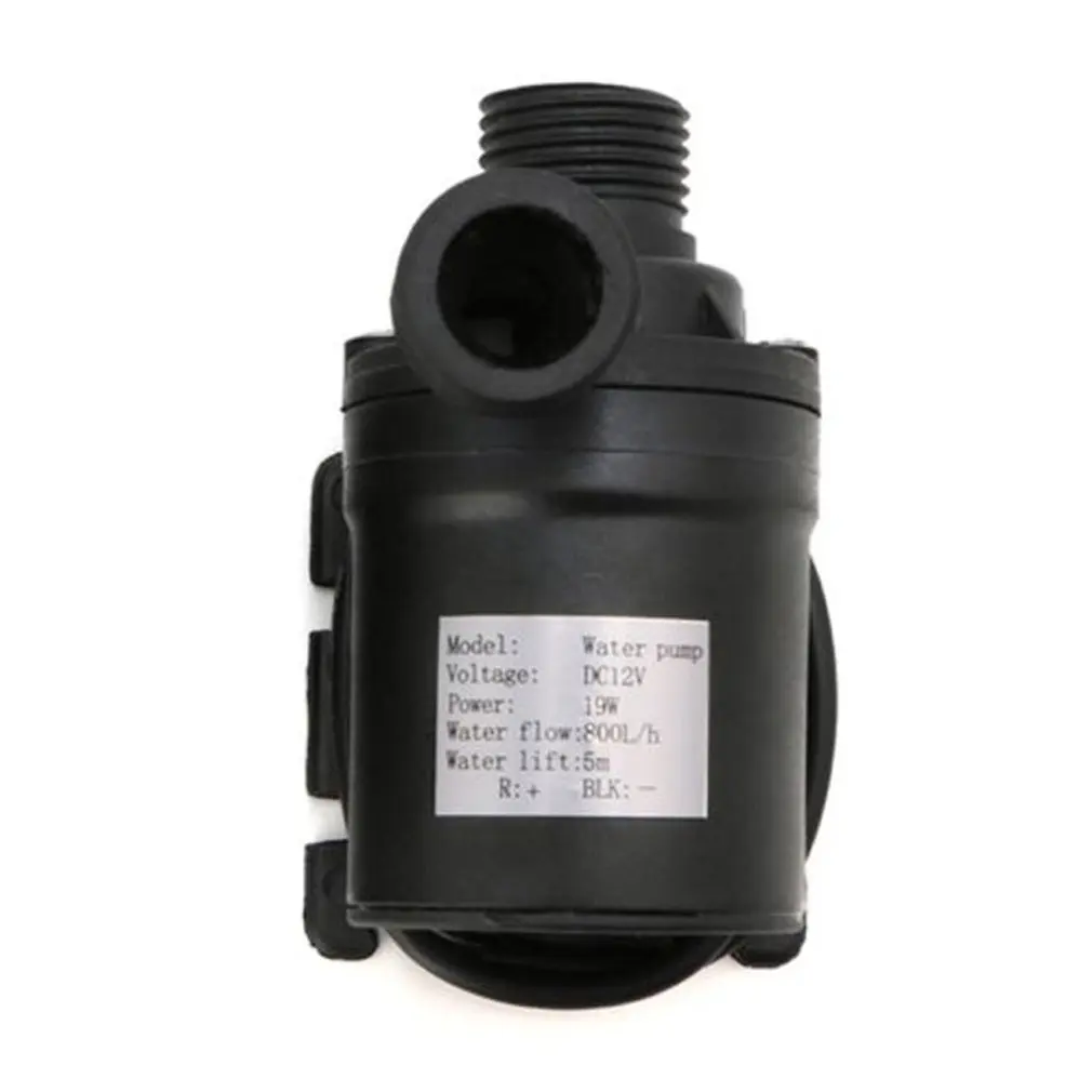 Ultra Quiet Mini DC12/24V 800L/H Brushless Motor Submersible Water Pump Electric Heat Resistant | Обустройство дома