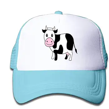 

HHNYL Boys Girls Dairy Cow Trucker Hat Toddler Cool Snapback Cap Baseball for Kids