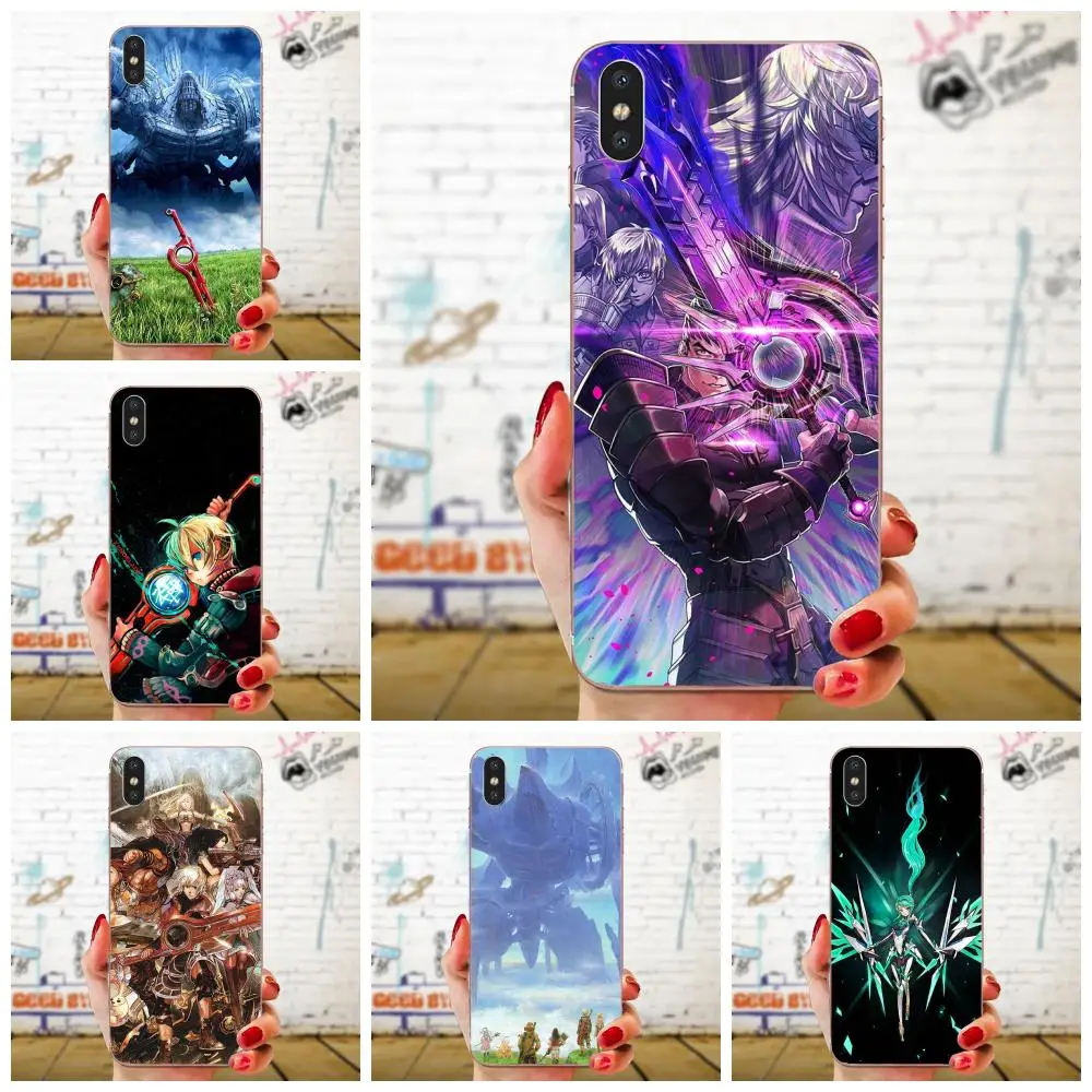Xenoblade хроники ТПУ чехол для телефона с изображением Huawei NOVA 2 V20 Y3II Y5 Y5II Y6 Y6II Y7 Y9 G8 G9 GR3