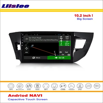 

Liislee Car Android GPS Navigation System For Toyota Corolla ( E170 ) / Levin 2013~2016 Radio Stereo Multimedia No DVD Player
