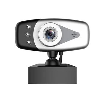 

Manual Focus Webcam USB Camera With Microphone Fill light 720P/1080P Webcam For Desktop Laptop Web Camera For Video Call