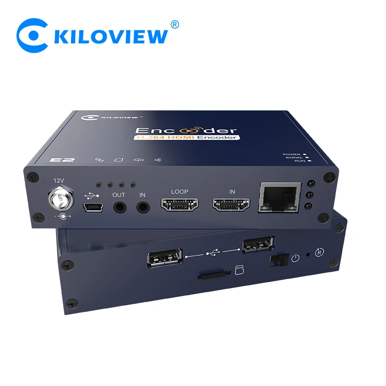 

Wholesale Price HDMI Encoder H.264 to Ethernet, HDMI to RTMP SRT RTSP Wired Live Streaming Video Encoder
