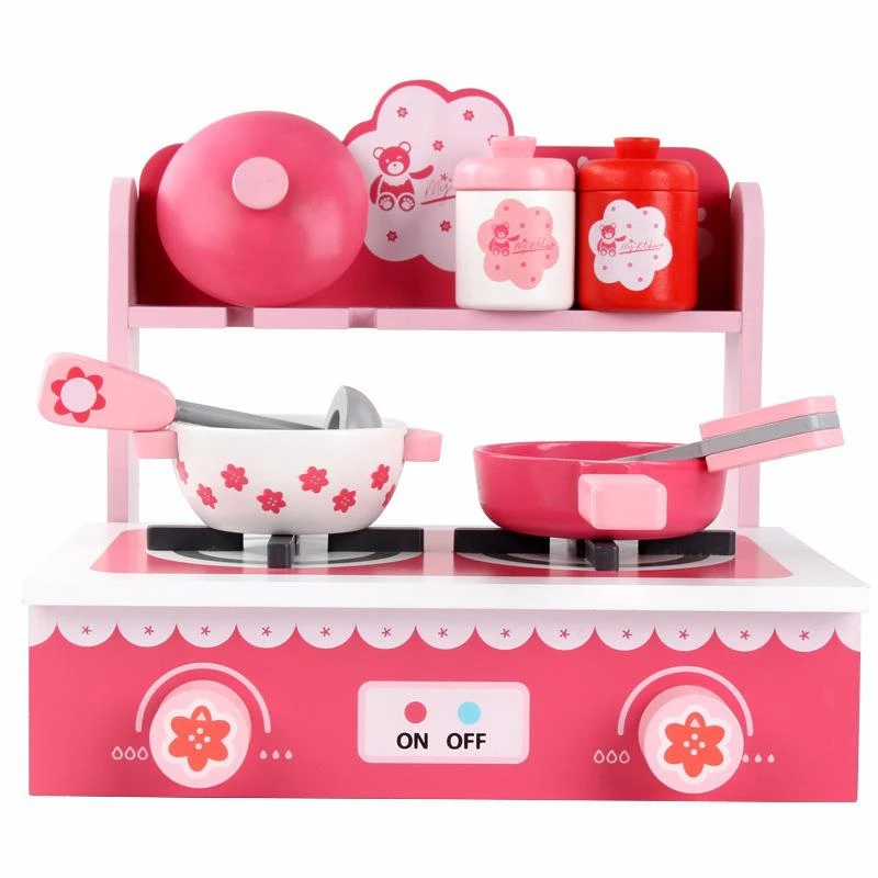girls pink kitchen