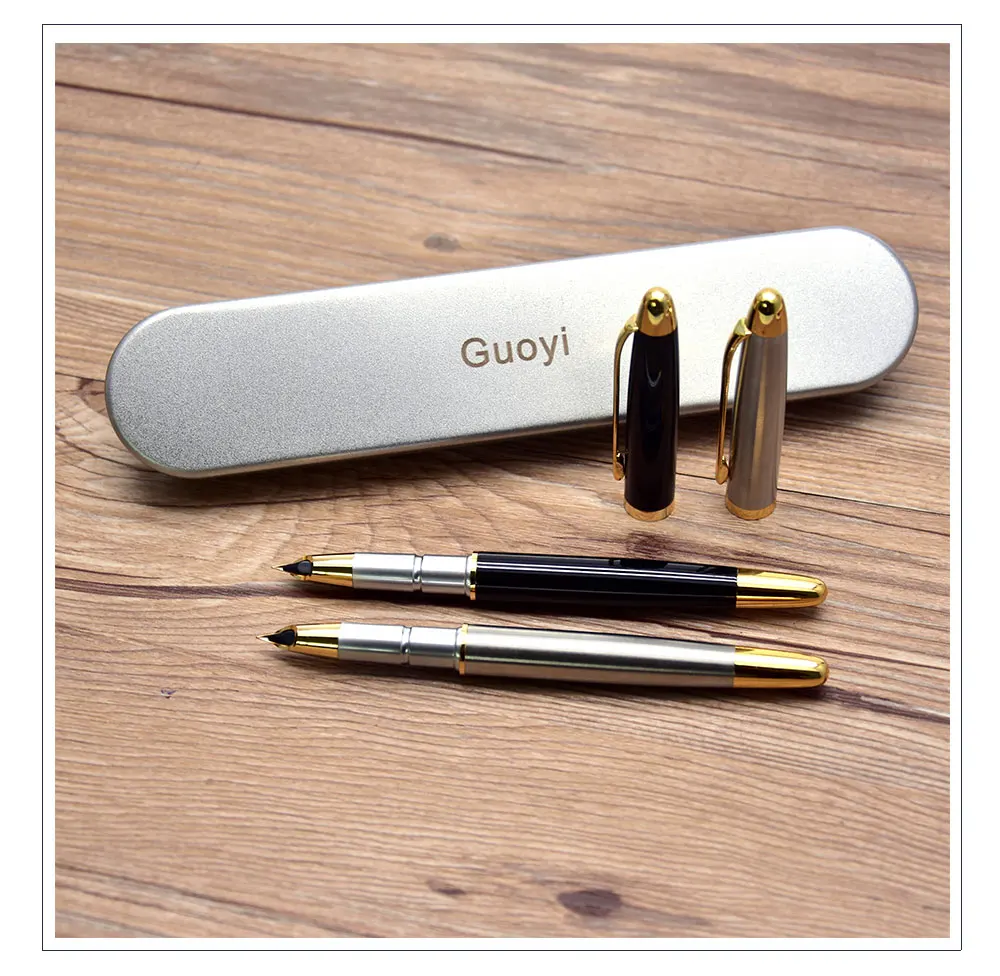 Guoyi A200, роскошная Подарочная чернильная ручка, 0,38, для учебы и офиса, школьные канцелярские принадлежности, Подарочная роскошная ручка и бизнес-ручка для отелей