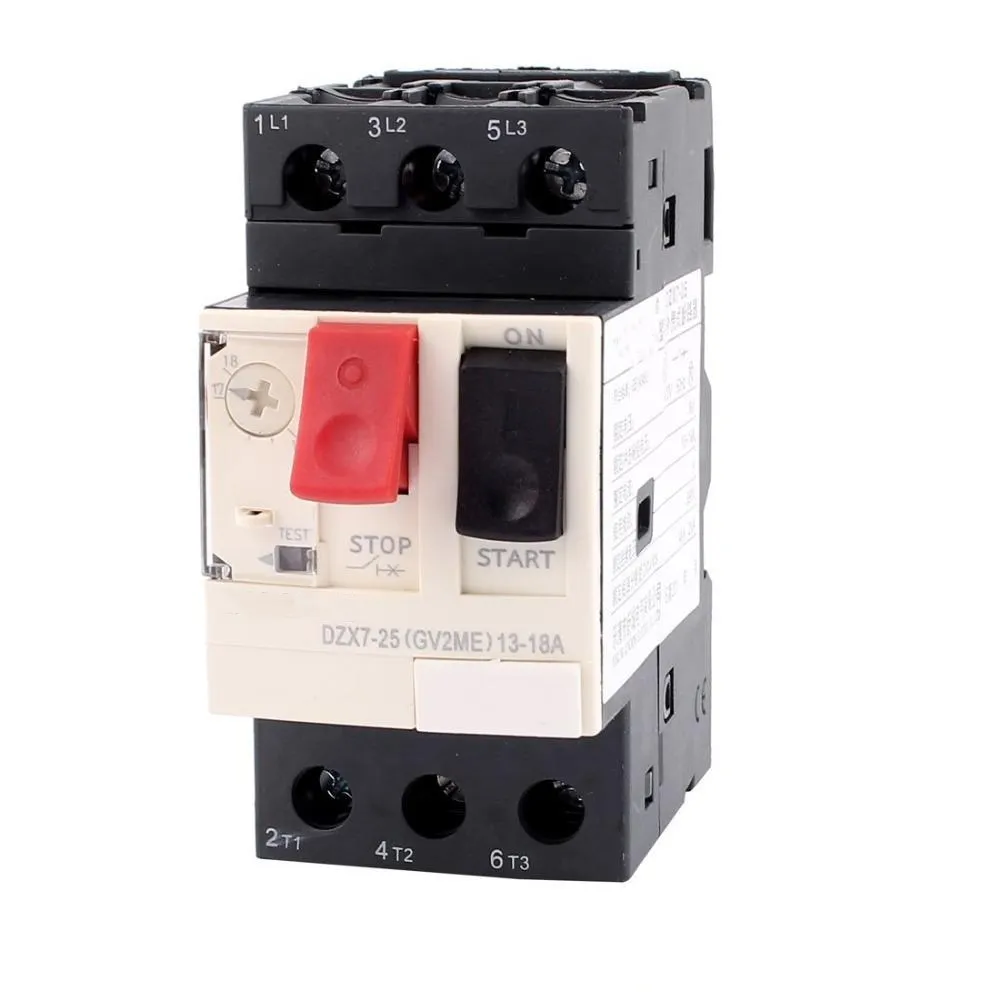DZX7-25/GV2-ME 9-14A 18A 25A 32A 10A 6A 3P Pole тепловой магнитный защитный Автоматический