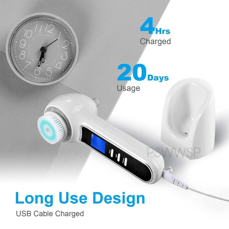 Electric Facial Cleansing Brush Blackhead Remover Pore Vacuum Cleaner Deep Cleaning Face Care Black Head Removal Machine facial cleansing brush acne and blackhead removal tools