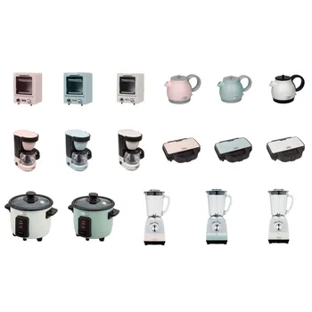 

Japan Collection-Mini Appliances Oven Juicer Rice cooker Waffle Maker Doll house accessories Dropshipping 2020