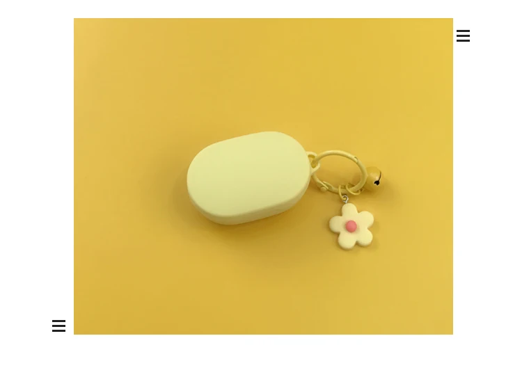 Брелок "Цветок" чехол для наушников с крючком для Xiaomi Redmi AirDots чехол беспроводной Bluetooth наушник чехол s Мягкий чехол+ кольцо