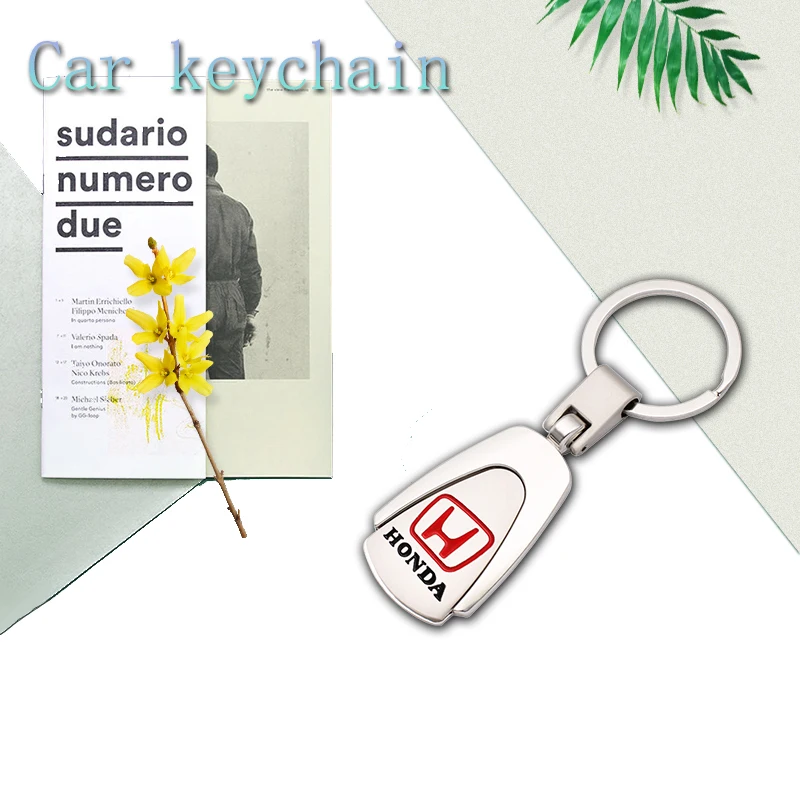 Металлический автомобильный брелок для ключей интерьер автомобиля Honda Brio N-BOX ONE