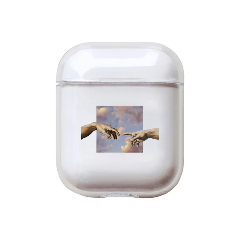 I300152 Чехол для телефона с абстрактным рисунком для Apple Airpods 2/1, чехол с милым мультяшным рисунком, мягкий чехол для наушников Airpod, чехол для air pods - Цвет: I300152