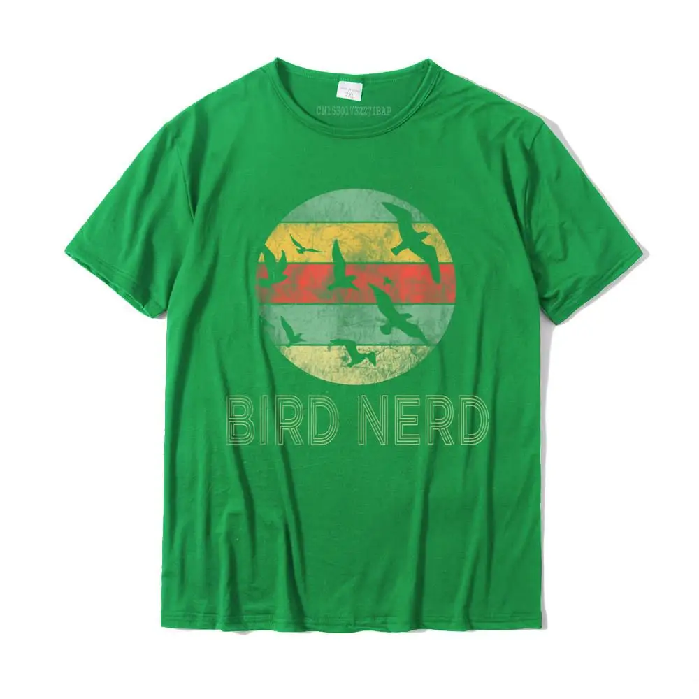 Custom 100% Cotton Printed Tees Oversized Short Sleeve Man Top T-shirts Printing Father Day Tee-Shirts O-Neck Drop Shipping Retro Vintage Birding Bird Watching Funny Bird Watcher Gift T-Shirt__36131 green