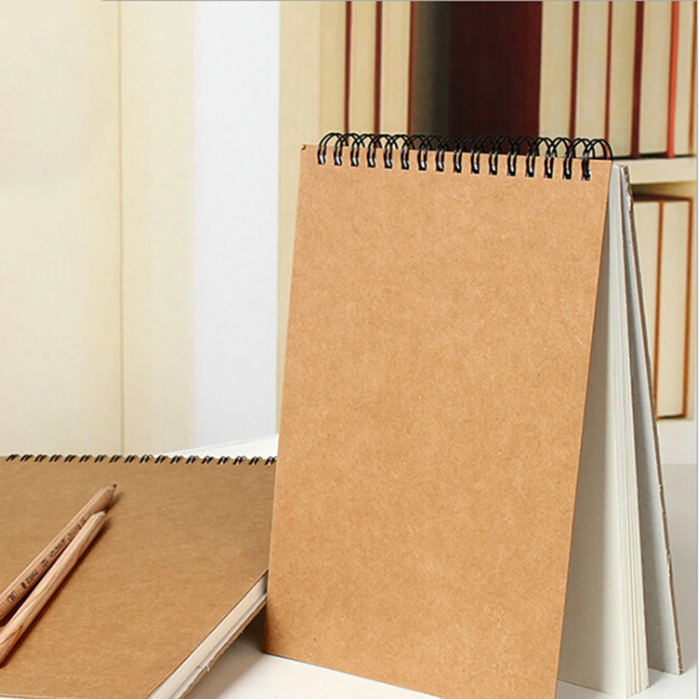 

Hard cover sketch paper painting with A4A5 sketch paper coil mounted sketchbook sketch paper