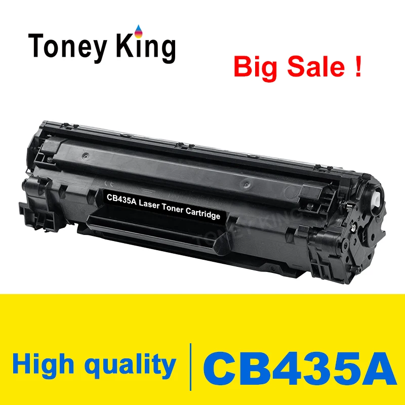 Тонер картридж Toney King CB435A 435A 35A для принтера HP LaserJet P1002/P1003/P1004/P1005/P1006/P1009 черный