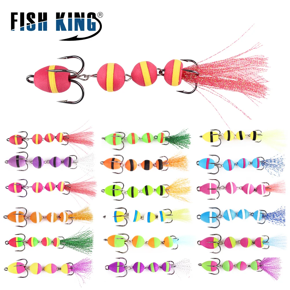 

FISH KING Mandula Fishing Lure Soft Lures Foam Bait Swimbait Wobbler Bass Pike Lure With Insect Artificial Baits Pesca