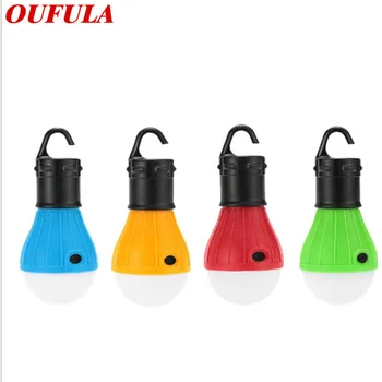 

OUTELA Outdoor 3 led Portable Bulb Waterproof Ball Tent Light Camping Hook Light Mini Emergency Camping Signal Light