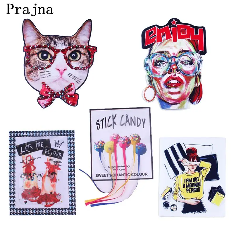 DIY Fashion Big Size Patches Sew on Patch for Clothing Jacket Beaded Stripe Sequins Applique Coats 3D Accessories Stickers | Дом и сад