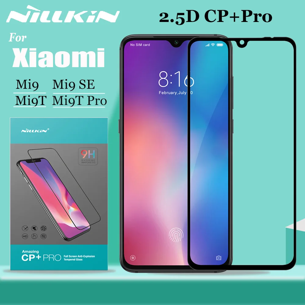 NILLKIN для Xiaomi mi 9 SE 9T Pro Закаленное стекло протектор экрана 2.5D полное покрытие Защитное стекло для Xiaomi mi 9 Lite mi 9T Pro