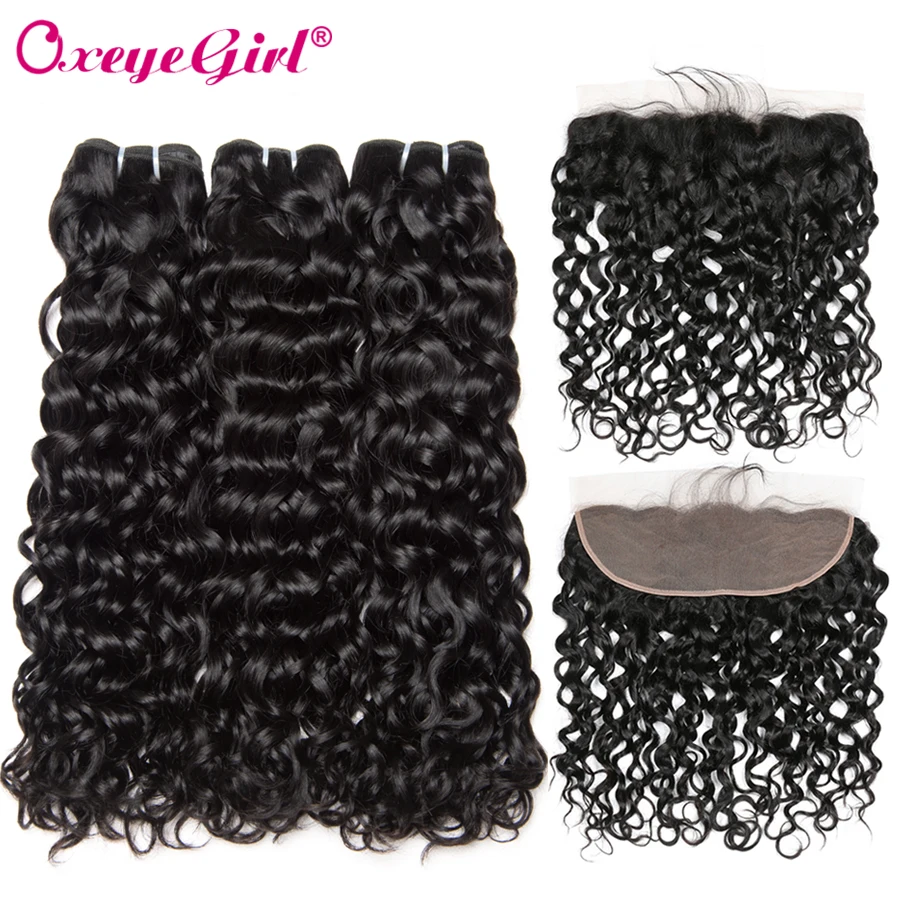 water wave bundles with frontal
